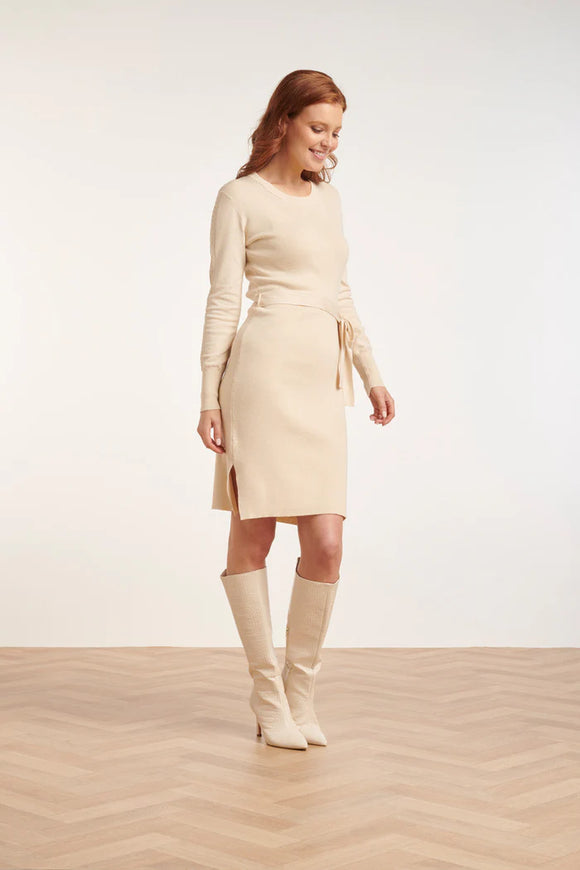 SMASHED LEMON Sand Knitted Dress