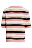 SMASHED LEMON Pink & Sand Colourblock Summer Knit