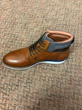 PAOLO VANDINI  Norden Tan Leather Boot