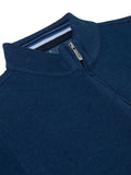 DRIFTER Dark Blue Half Zip Sweatshirt