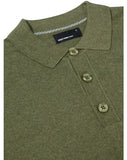 Remus Uomo Green Long Sleeve 3 Button Sweater