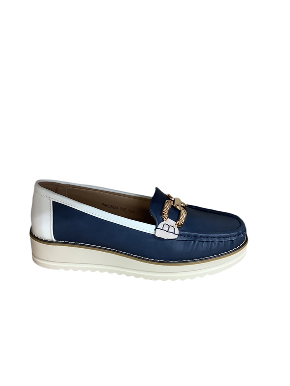 Zanni Pakundia One Navy Slip On