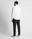 Remus Uomo White Seville Long Sleeve Semi-Formal Shirt