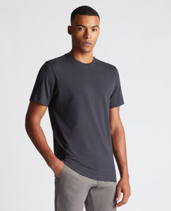 Remus Uomo  Short Sleeve Charcoal Casual Top 53121A/09