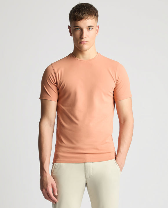 REMUS UOMO Pink Short Sleeve Casual Top 53121A/625