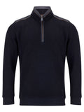 DRIFTER Black Casual 1/4 Zip Sweater