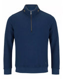 DRIFTER Airfoirce Blue Casual 1/4 Zip Sweater