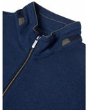 DRIFTER Airfoirce Blue Casual 1/4 Zip Sweater