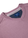 DRIFTER Dusty Pink V-Neck Sweater