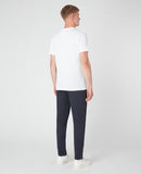 REMUS UOMO White Textured T-Shirt