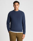 REMUS UOMO Dark Blue Long Sleeve Casual Sweatshirt 58811/29