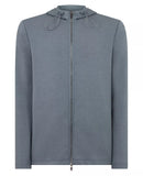 REMUS UOMO Grey Full Zip Hoodie