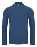 Remus Uomo Blue Long Sleeve Sweater 3_58892_25