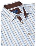 DG's Drifter Dark Brown Geneva Long Sleeve Casual Shirt
