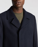 REMUS UOMO Lochlan Navy Tailored Coat