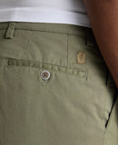 REMUS UOMO Romano Light Green Straight Leg Chinos