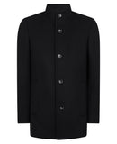 REMUS UOMO Jonah Black Tailored Coat