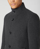 REMUS UOMO Jonah Charcoal Tailored Coat