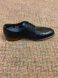 PAOLO VANDINI Niven Navy Leather Shoe