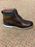 PAOLO VANDINI Norden Brown Leather Boot