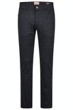 Hattric Blue Check Harris Jeans