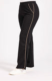 MUDFLOWER Black Wide Leg Trousers