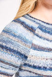 MUDFLOWER Blue Space Dye Cable Jumper