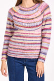 MUDFLOWER Pink Space Dye Cable Jumper