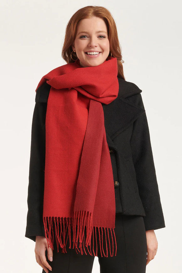 SMASHED LEMON Red Scarf