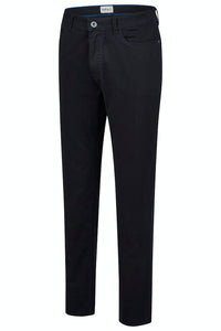 HATTRIC Hunter Navy Blue Cotton Trousers