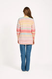 MUDFLOWER Coral Multi Space Dye Cardigan