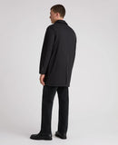 REMUS UOMO Paolo Black Car Coat