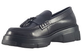 TEDS Leeds Black Chunky Slip On Shoe