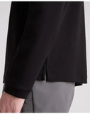 Remus Uomo Black Long Sleeve Casual Top