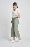 PINNS Khaki Wide Leg Culottes