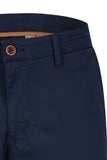 HATTRIC Harvey Navy Summer Cotton Chino