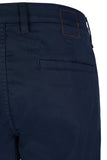 HATTRIC Harvey Navy Summer Cotton Chino