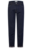 HATTRIC HENK 5  POCKET THERMAL JEAN  DARK DENIM