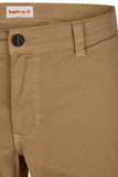 HATTRIC Beige Cotton Bermuda Shorts