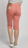 PINNS Sunburst Slim Fit Cotton Stretch Bermuda