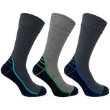 BRAMBLE Men's Hiker Socks with Bamboo - 3pp