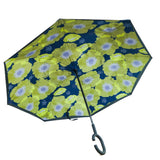 Flowers Pattern Upside down Umbrella