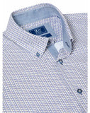 DG's Drifter Blue Regular Long Sleeve Casual Shirt