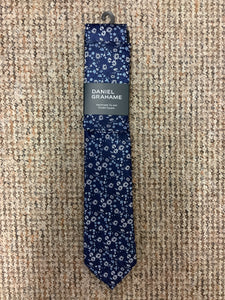 Daniel Grahame Navy Standard Width Tie