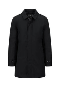 Fynch Hatton Twill Carcoat Black