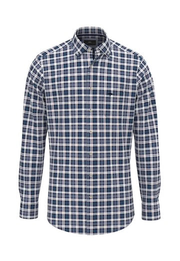 Fynch Hatton Navy Shirt 1409 8040 685