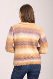 MUDFLOWER Purple Mix Cardigan