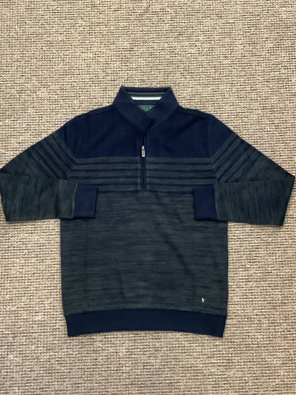 DG’s Drifter Green Long Sleeve Half Zip Sweater