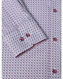 DG's Drifter Red Regular Long Sleeve Casual Shirt