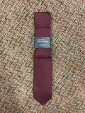 Daniel Grahame Green/ Maroon/ Navy Pocket And Tie Set